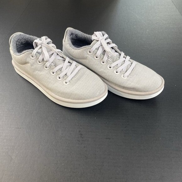 Allbirds Shoe Women’s Size 8 Wool Piper Woven Sneaker Lace Canvas Comfort Used - Picture 7 of 16